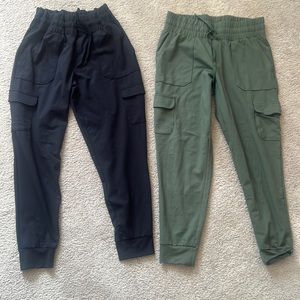 New (tags off) Mondetta Joggers Size Medium Women’s. Black and Green.